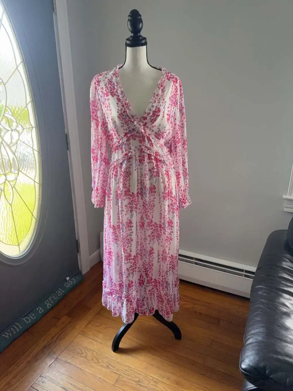 Unbranded Ruffled Midi Dress - Picture 2 of 4